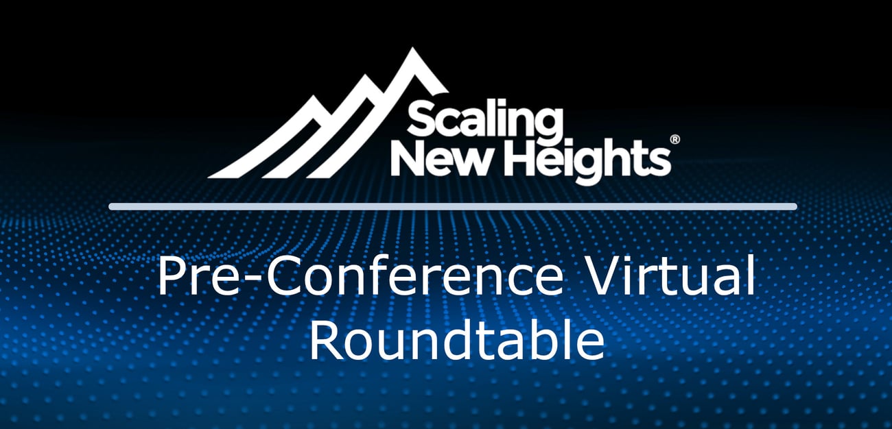 PreConference Training Scaling New Heights 2024